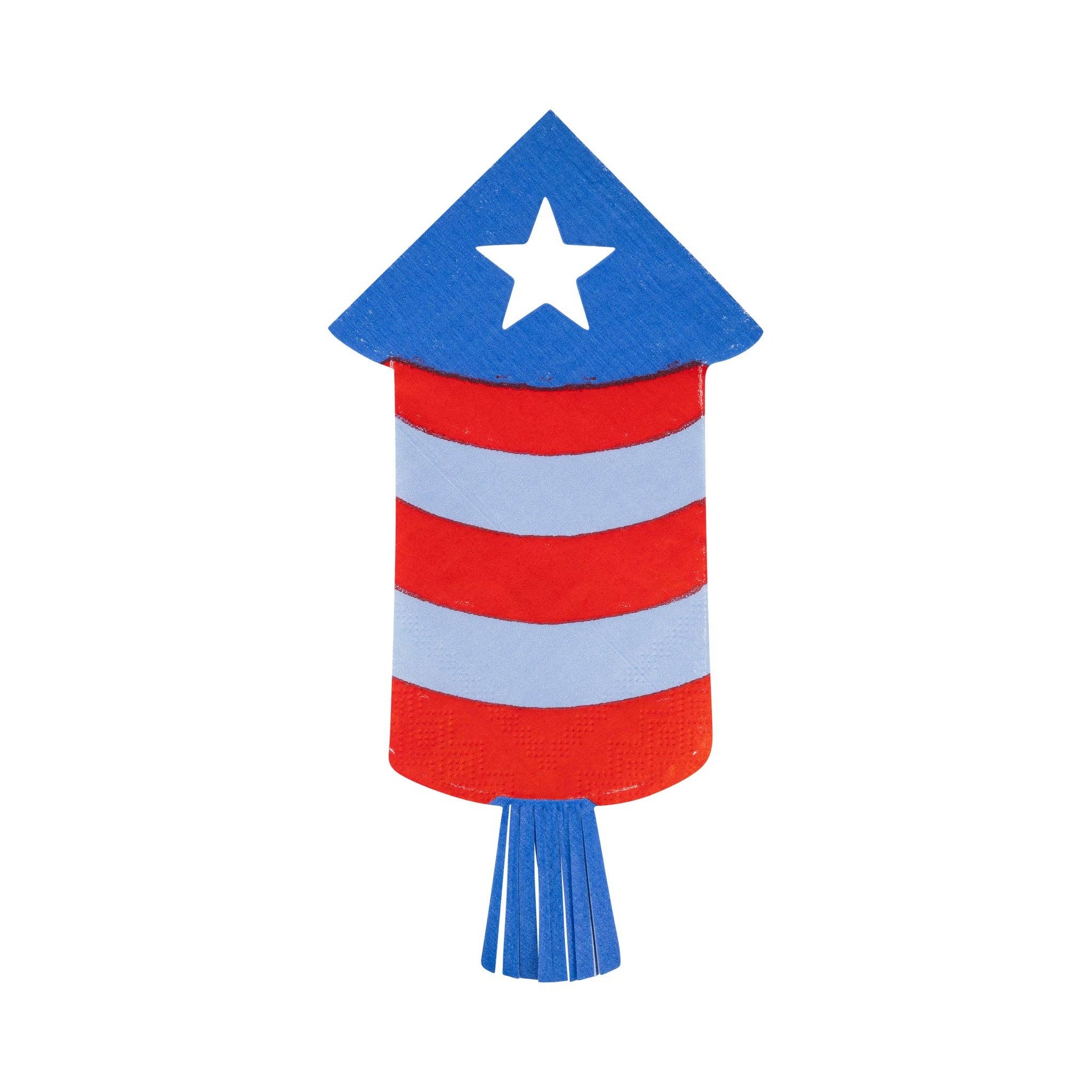 Firecracker Shaped Paper Napkin