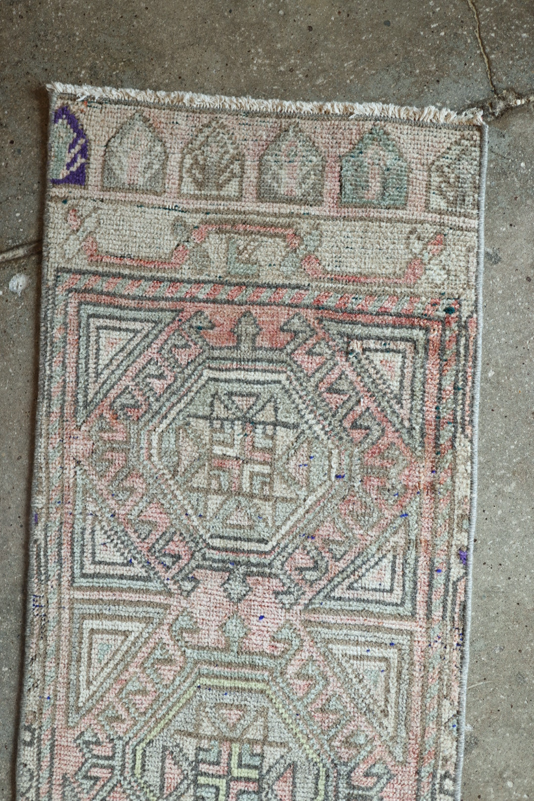 Vintage Mini Turkish Rug 1
