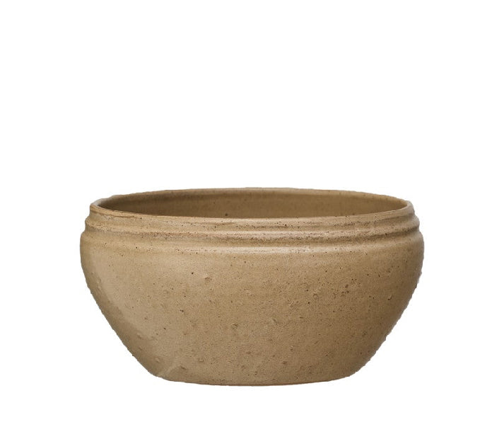 Stoneware Vintage Reproduction Bowl (tan)