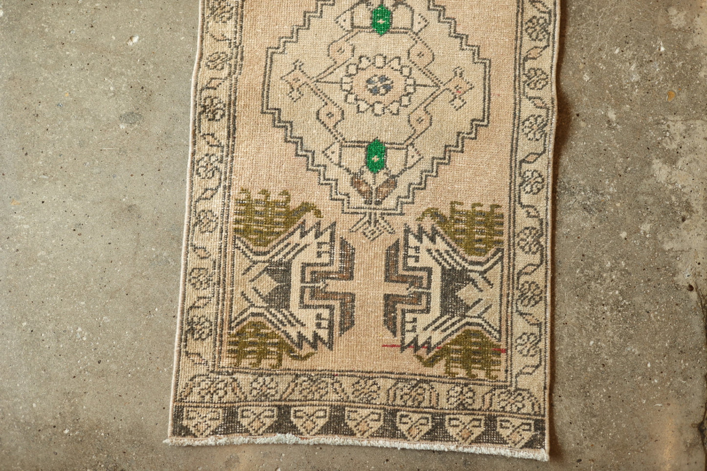 Vintage Mini Turkish Rug 10