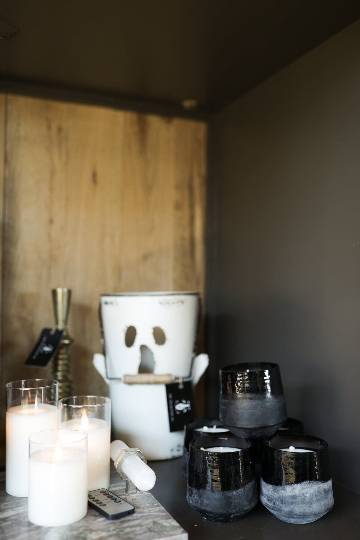 Blackberry Absinthe Baltic Glass Candle