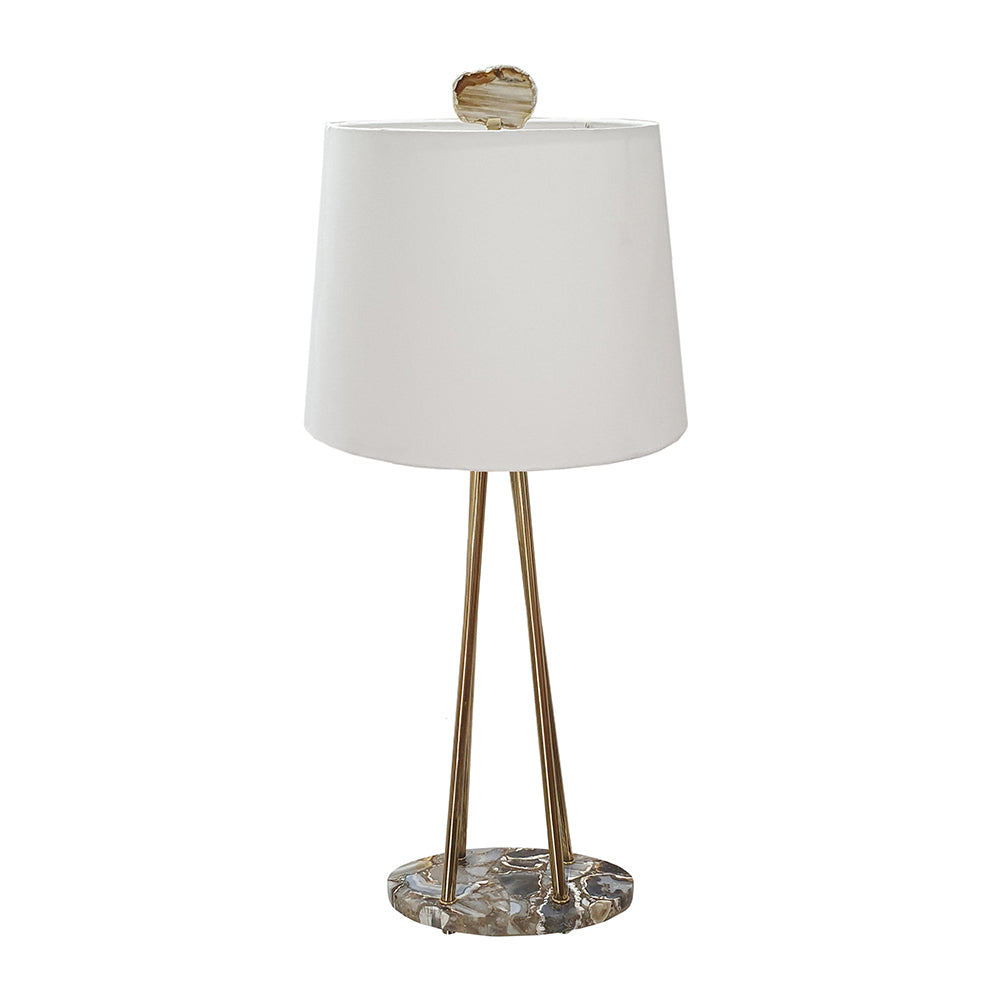 Agate Table Lamp