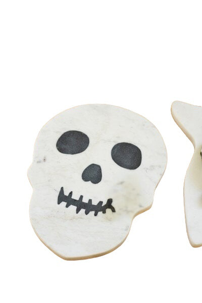 Skull Marble Cheese Board
