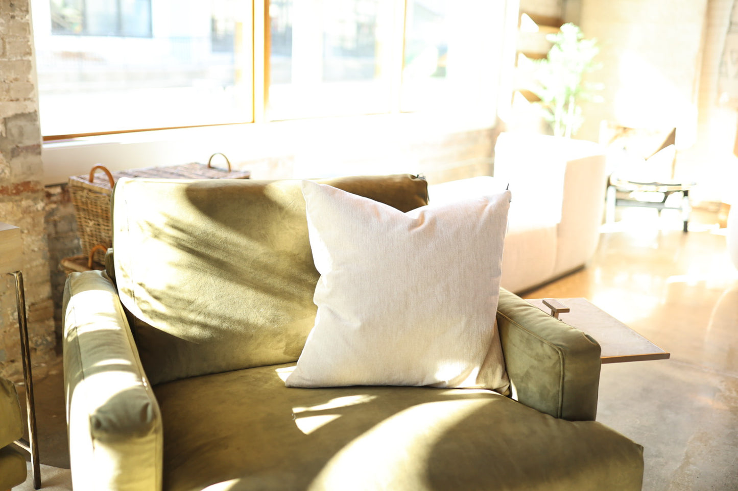Decorative Paros Ivory Pillow