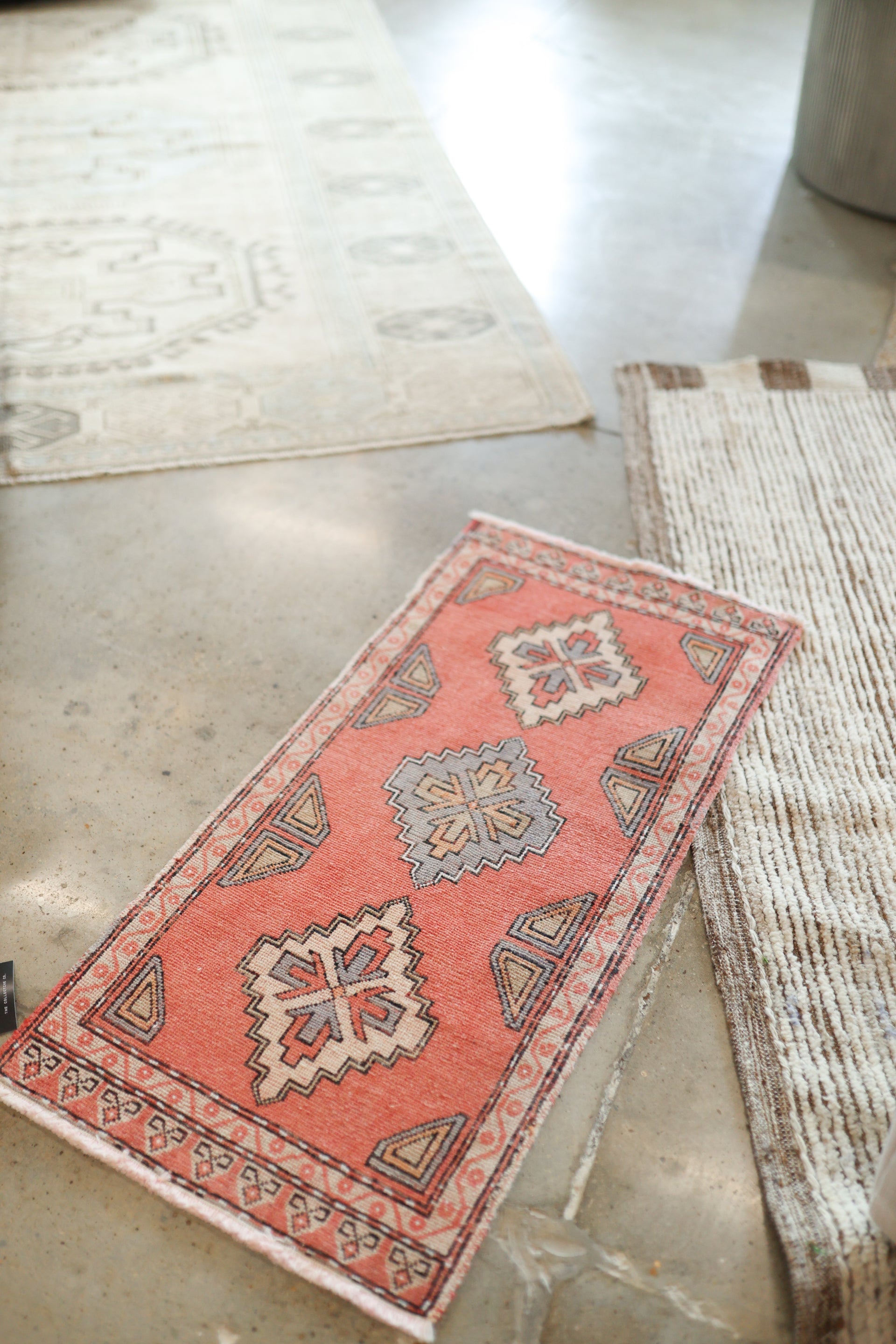 New Mini Vintage Turkish Rug 3