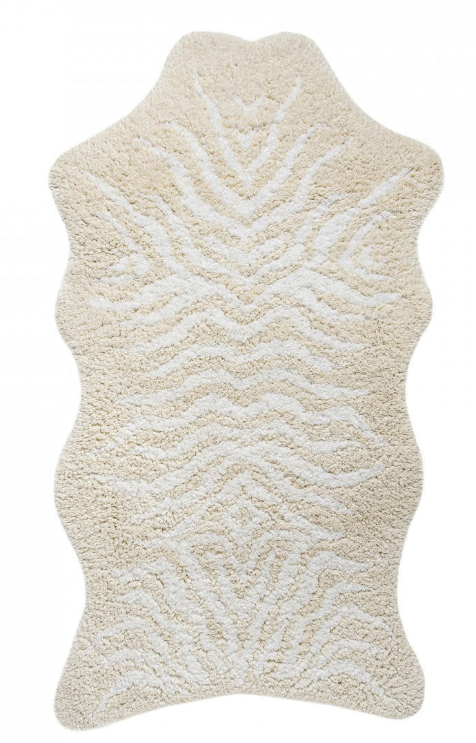 Mountain Zebra Bath Rug