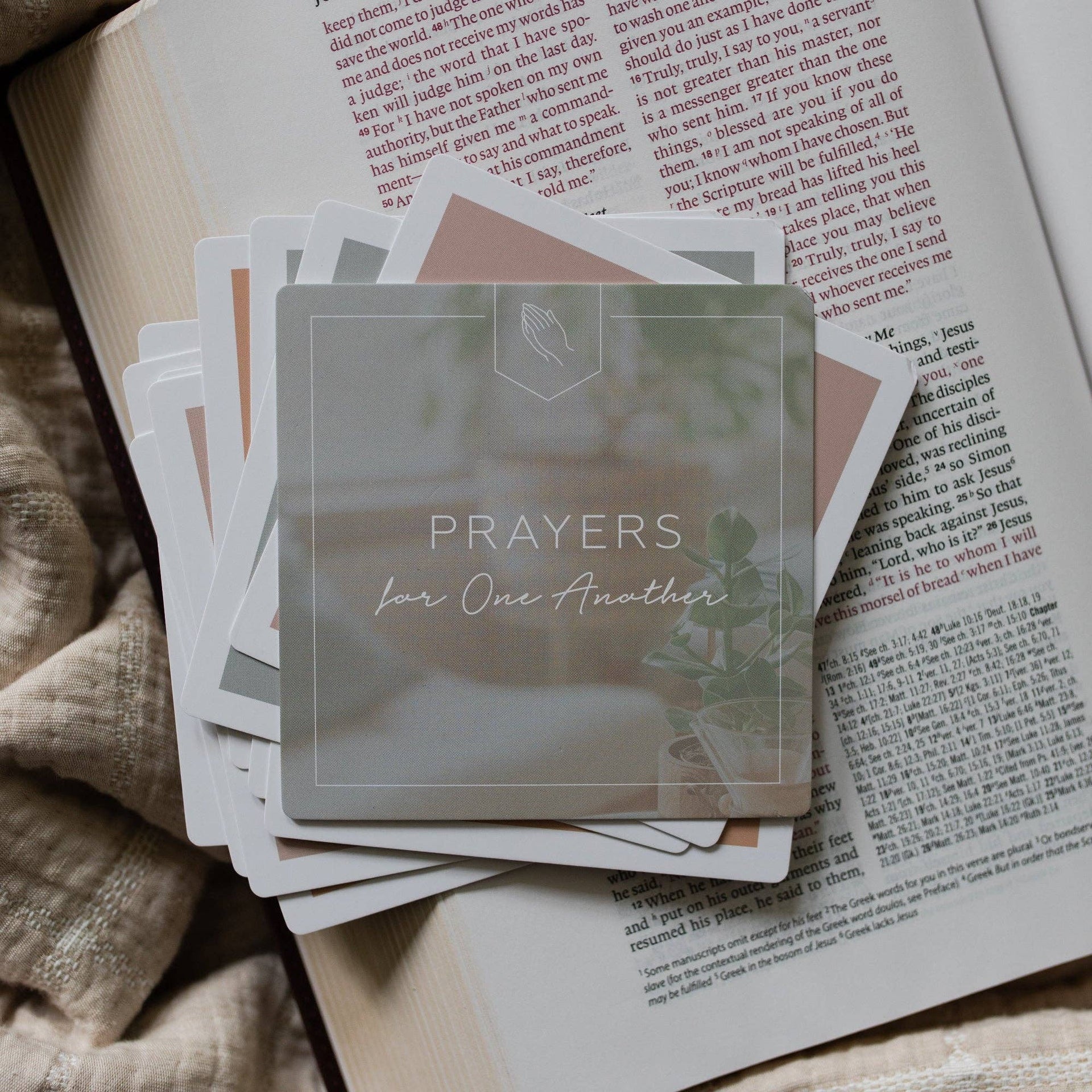 Prayers for One Another Verse Card Set