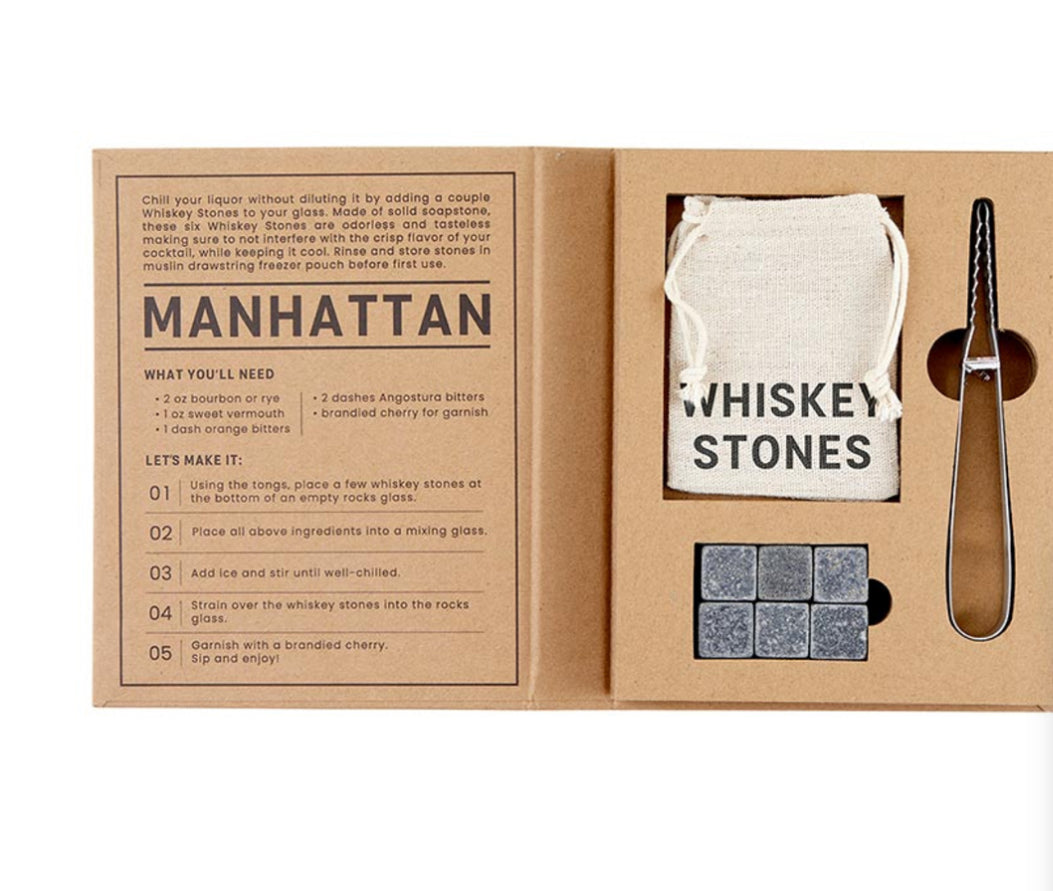 Whiskey Stones Book Set