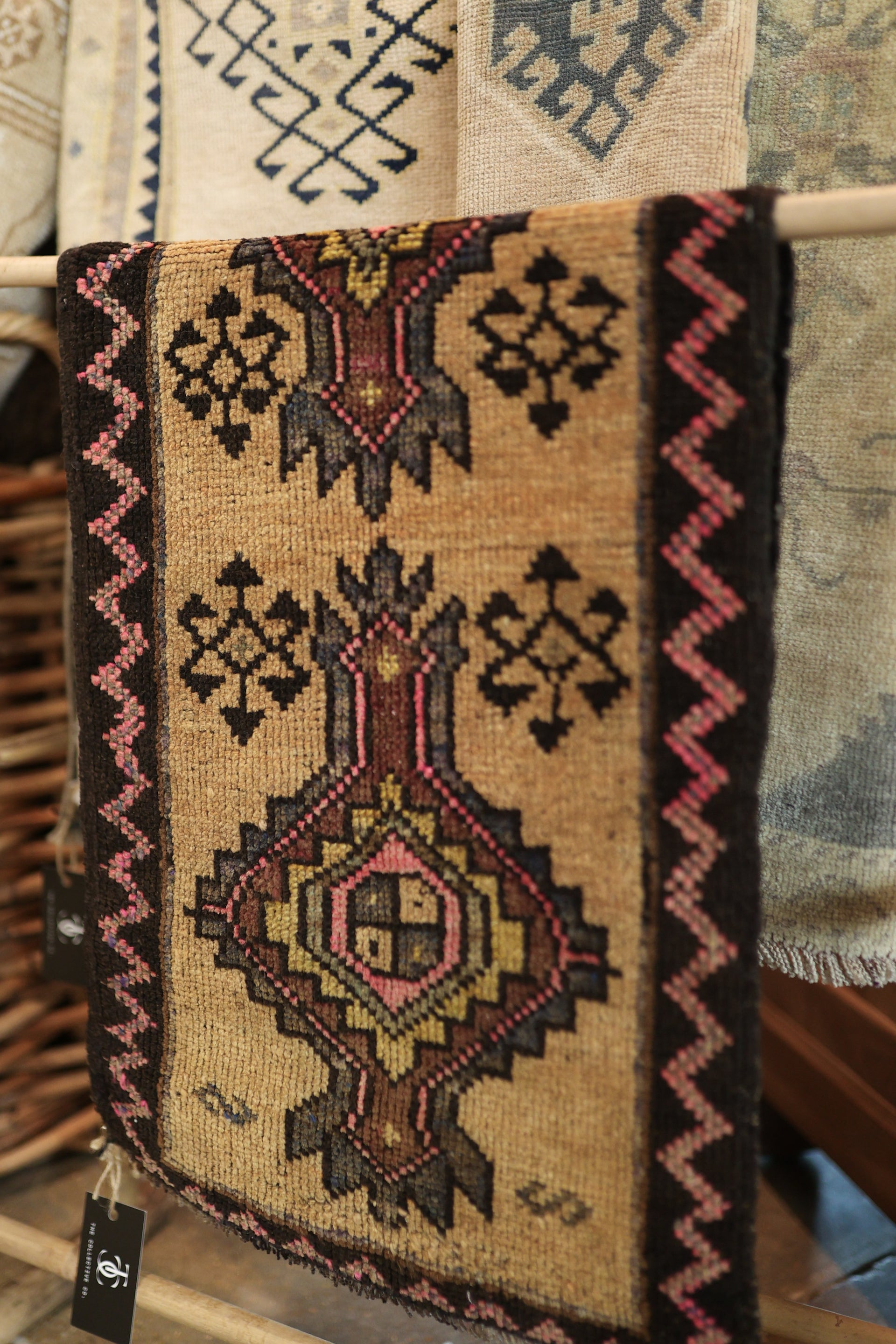 New Mini Vintage Turkish Rug 43