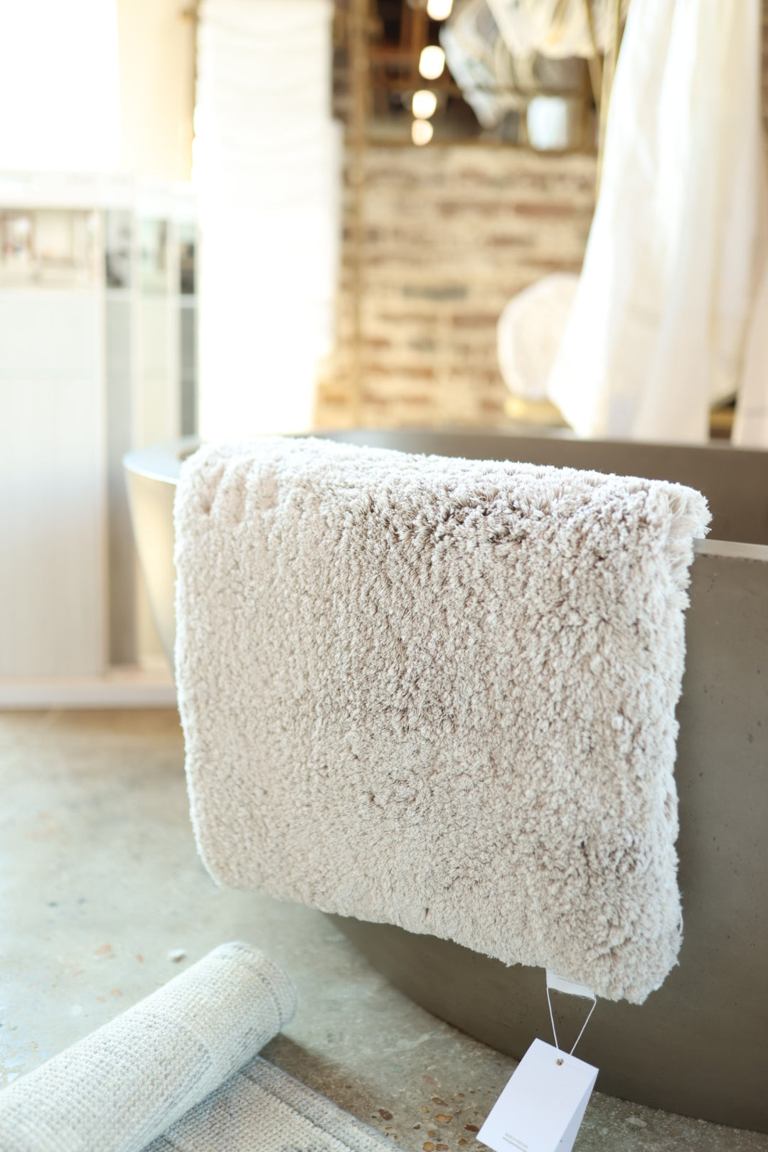 Egoist Cloud Bath Rug, Fog