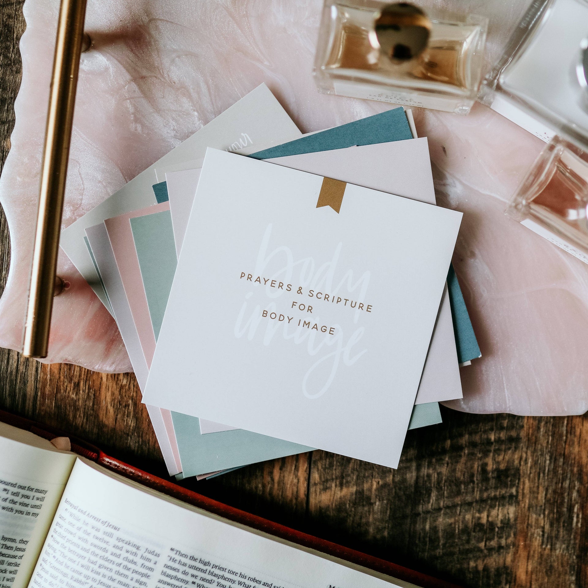 Prayers for Body Image Verse Card Set
