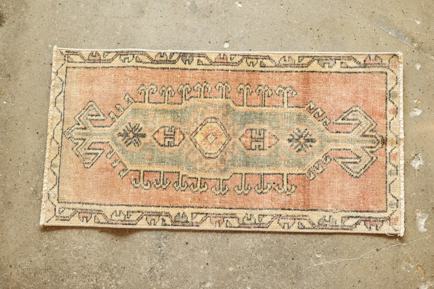 Vintage Mini Turkish Rug 13