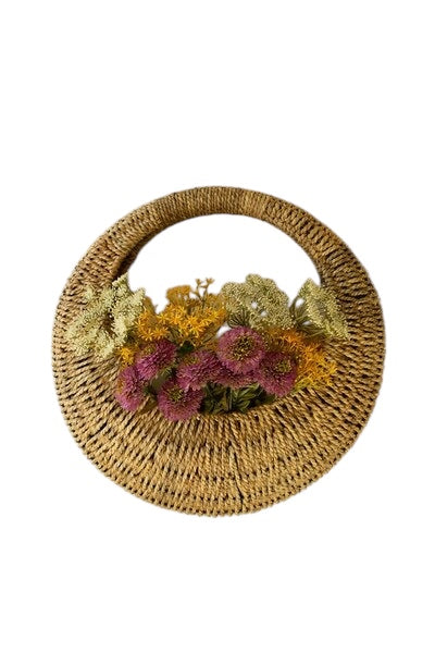 Woven Vine Wall Basket