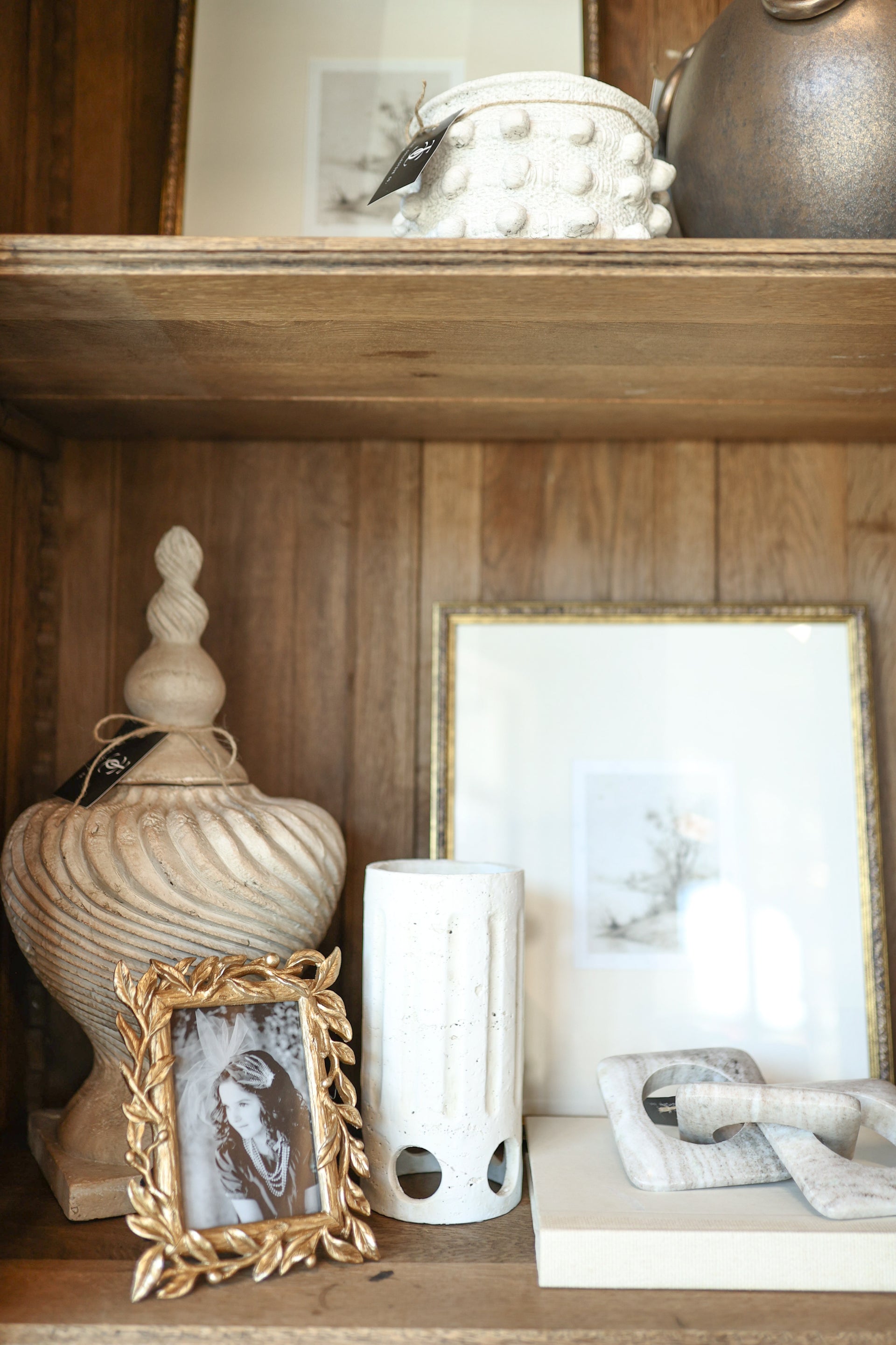 Gold Leaf Photo Frame (5" x 7")