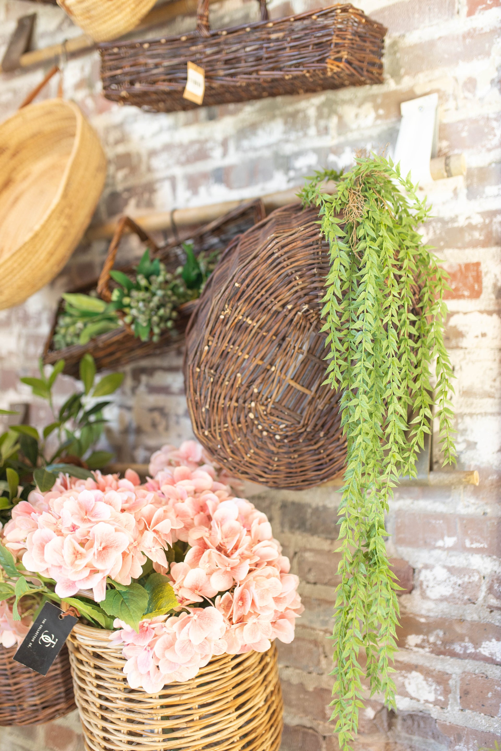 ROSEMARY HANGING SPRAY, 29", SAGE
