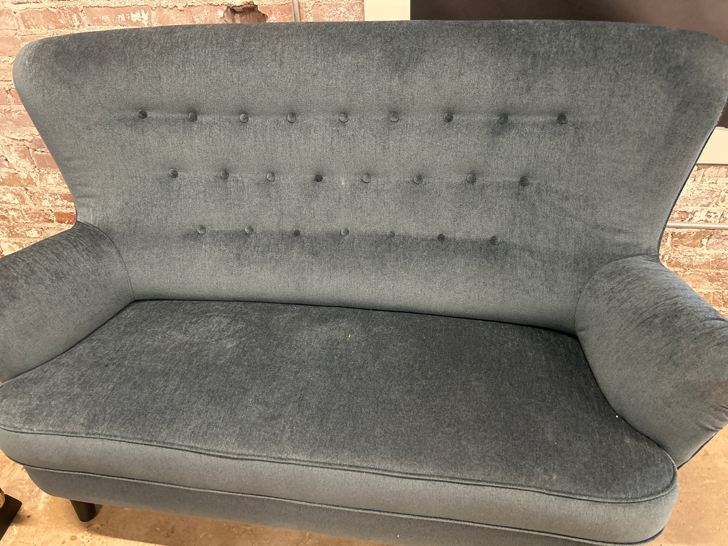 Fifties 58.5" High Back Couch