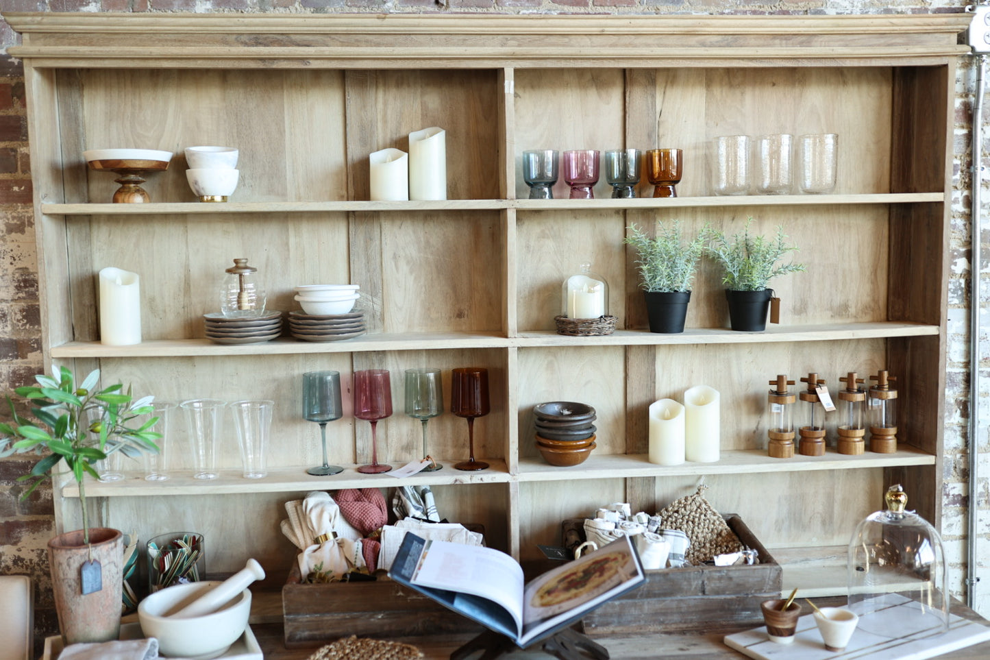 Set of 4 Stemmed Wine Glasses