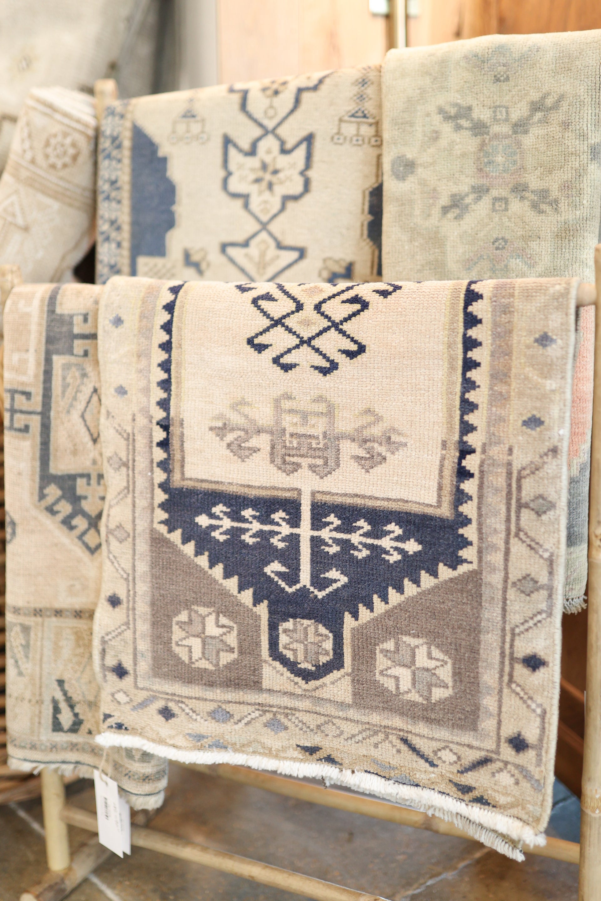 New Mini Vintage Turkish Rug 34
