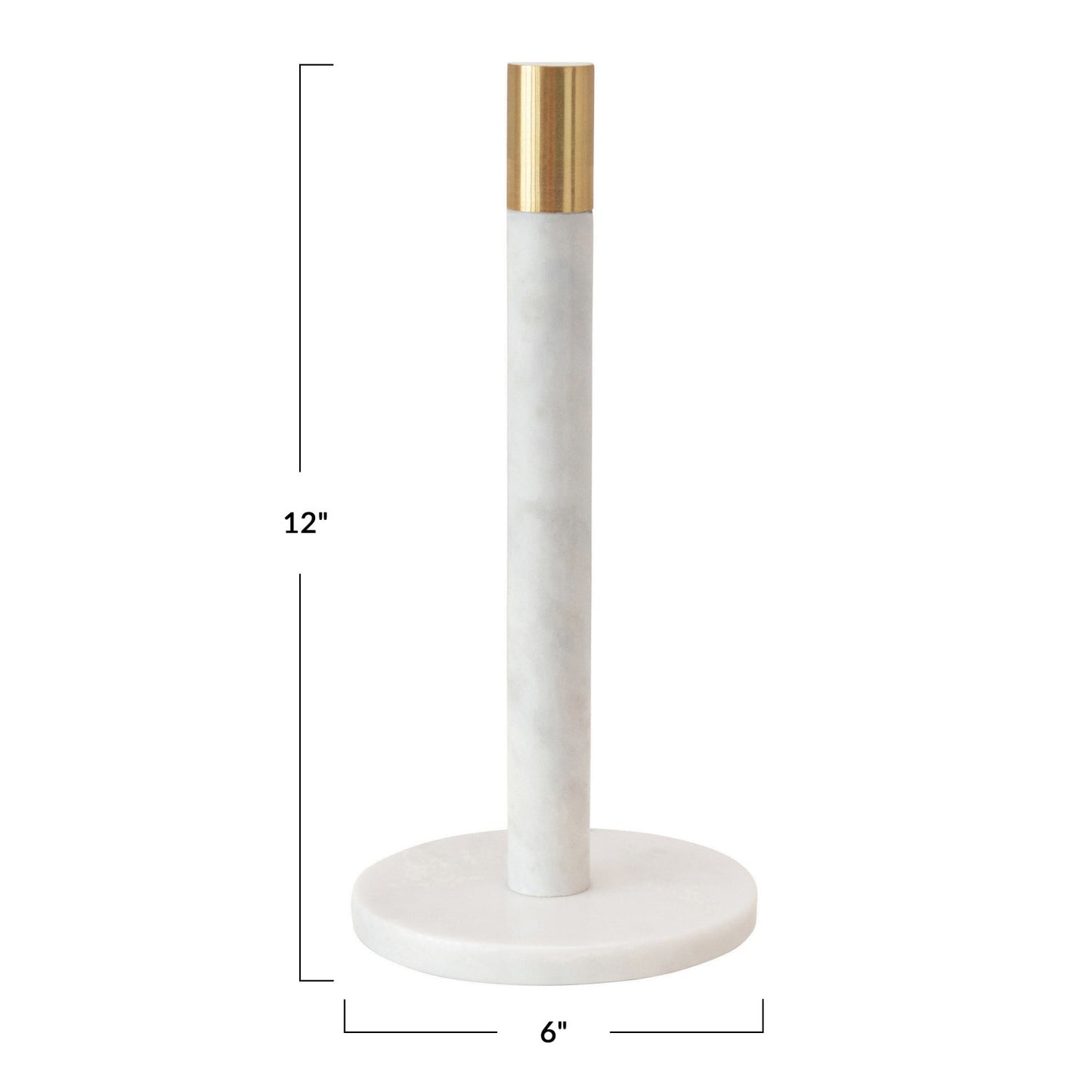 Marble Paper Towel Holder