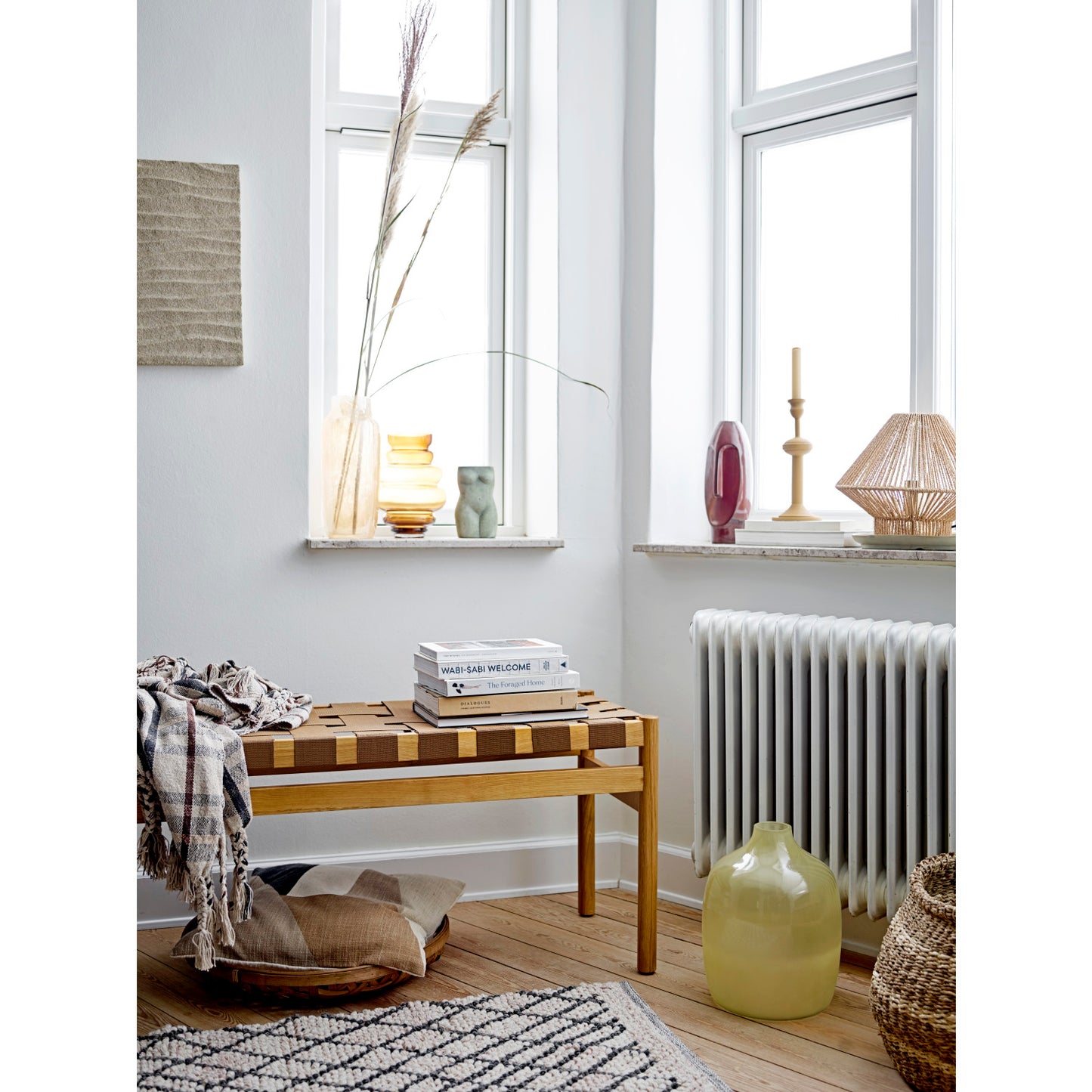 60"L x 50"W Recycled Cotton Throw