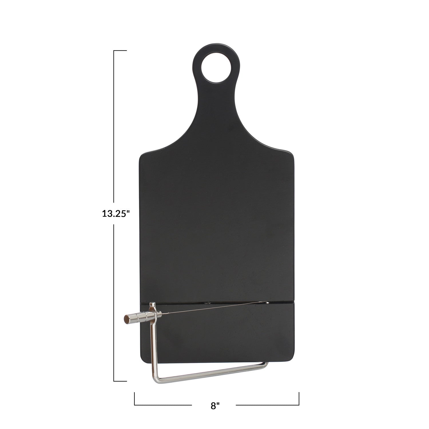 Black Acacia Wood Cheese Cutting Board