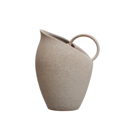 9"H Stoneware Pitcher