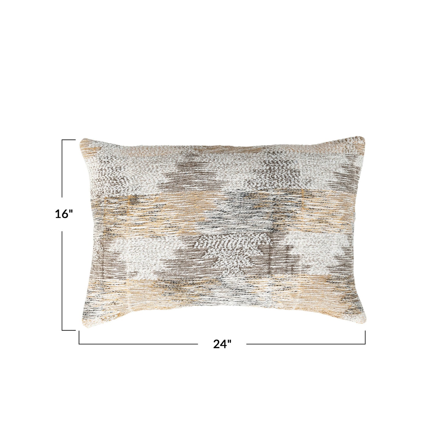 Woven Cotton Blend Pillow