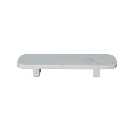 Footed Marble Tray
