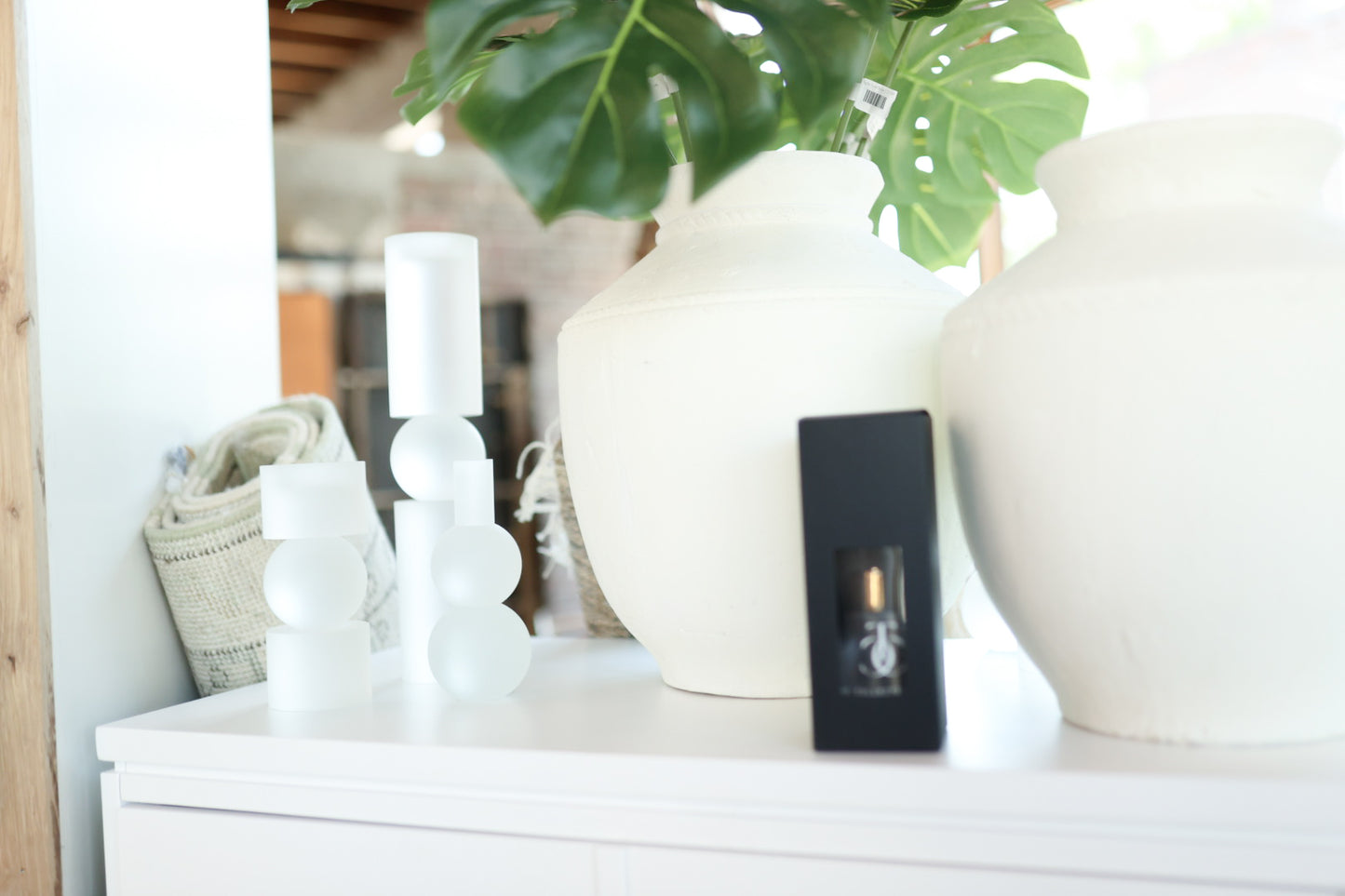 Palisade Small Glass Candle Holder