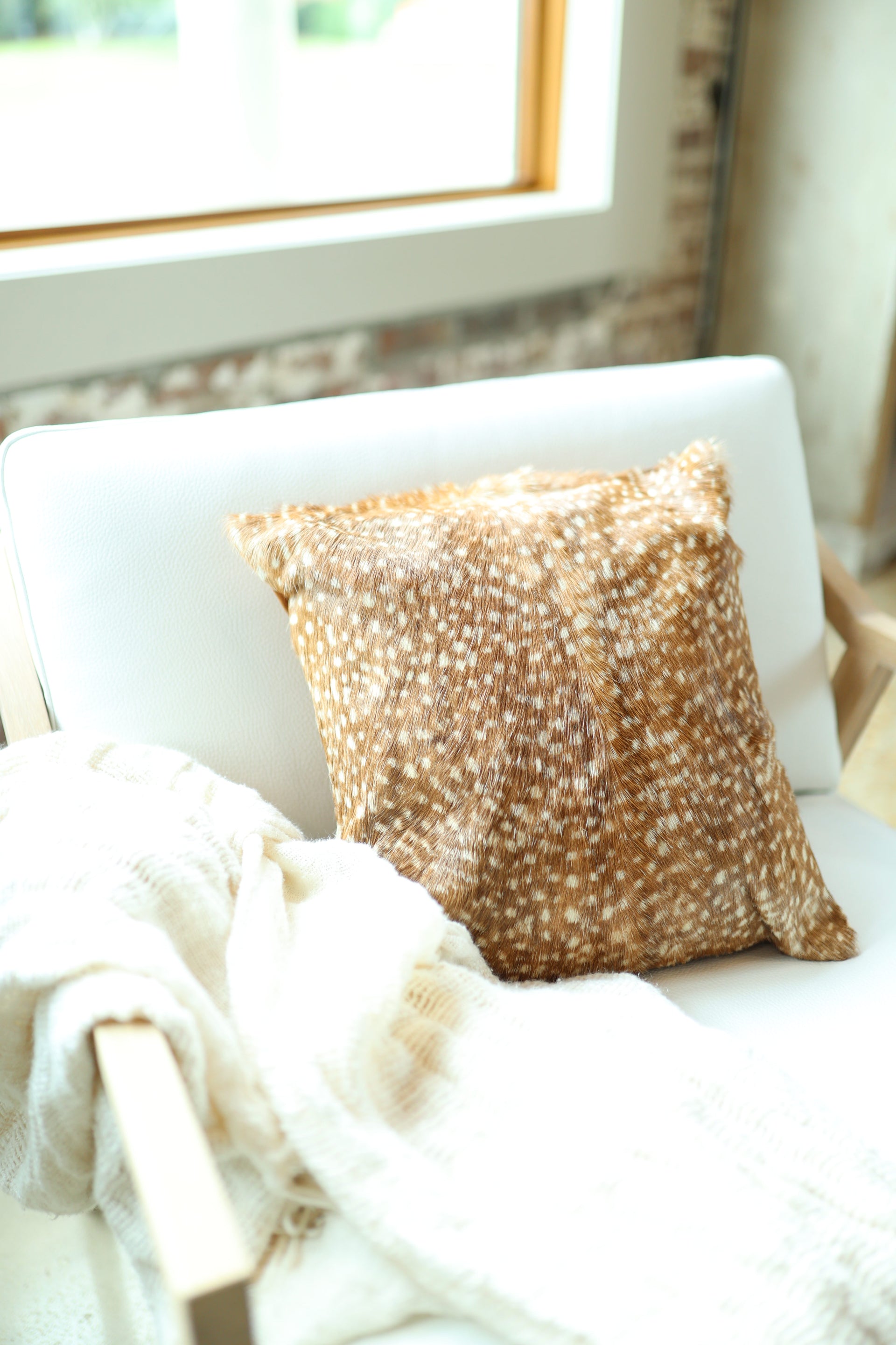 Printed Goat 16x16 Pillow