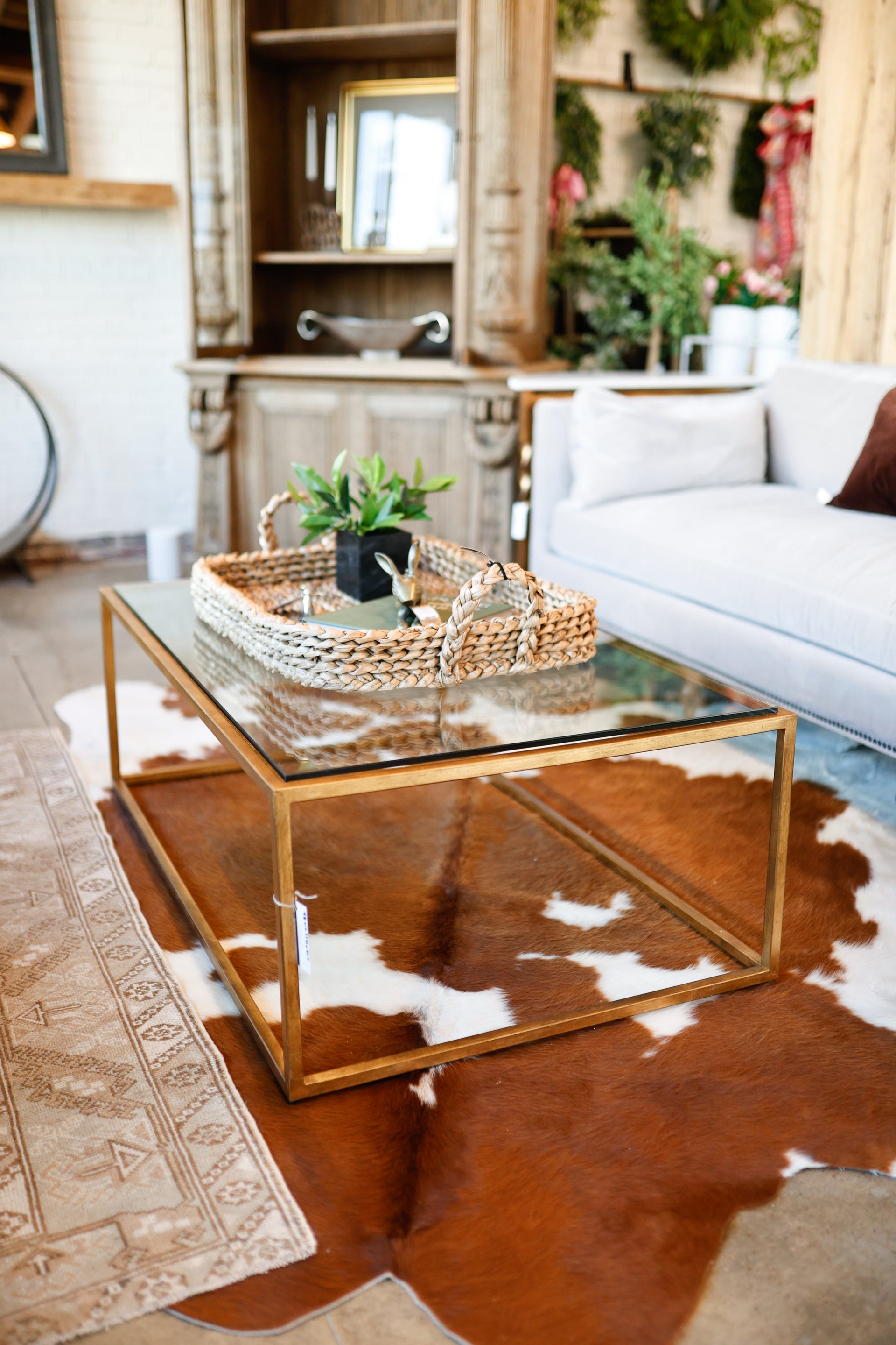 Large Cow Hide Rug