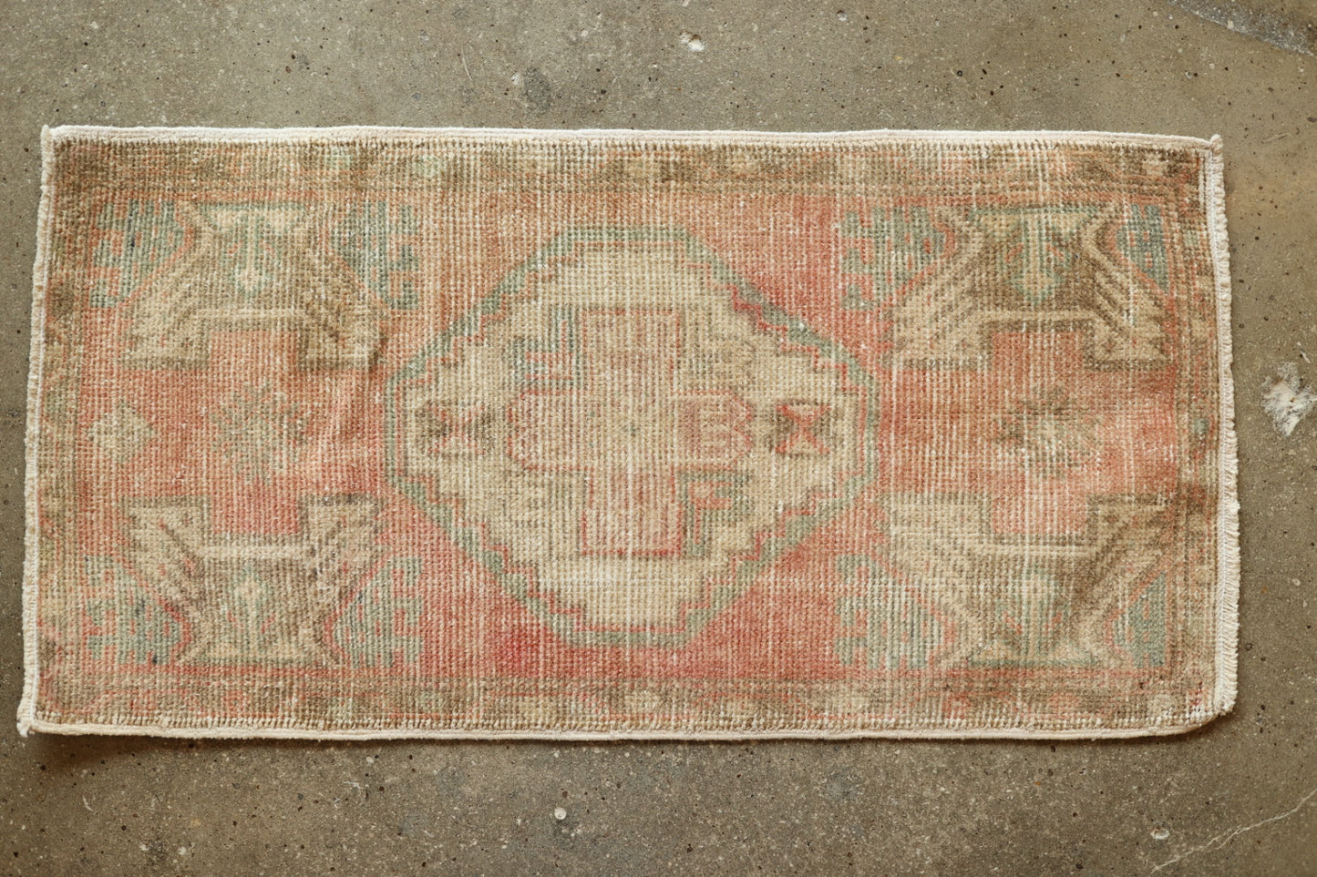 Vintage Mini Turkish Rug 14