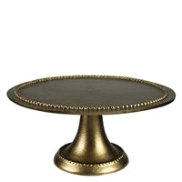 Bolo Cake Pedestal, Brass - Large