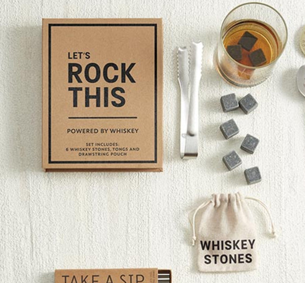 Whiskey Stones Book Set