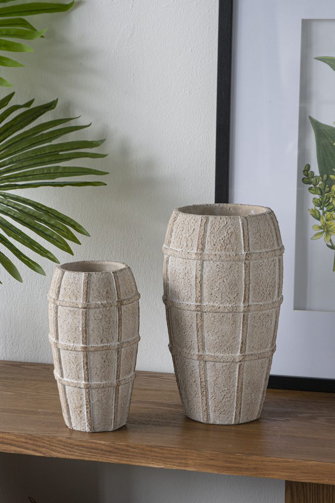 Decorative Sand and Cement Vase (2 Sizes Available)