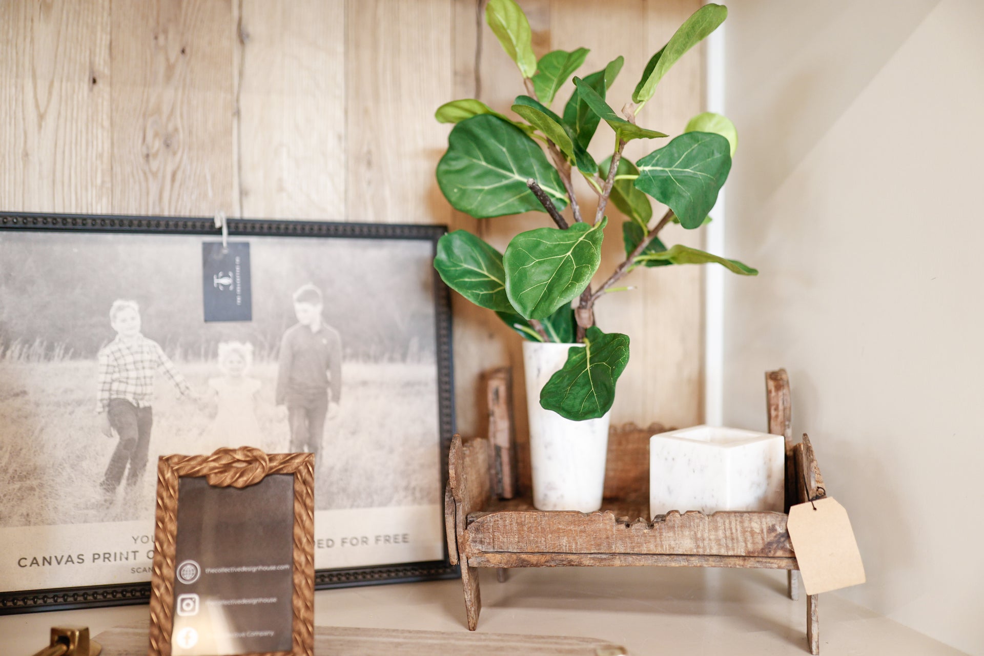 Found Wood Altar, Heavily Distressed Finish (Each One Will Vary)