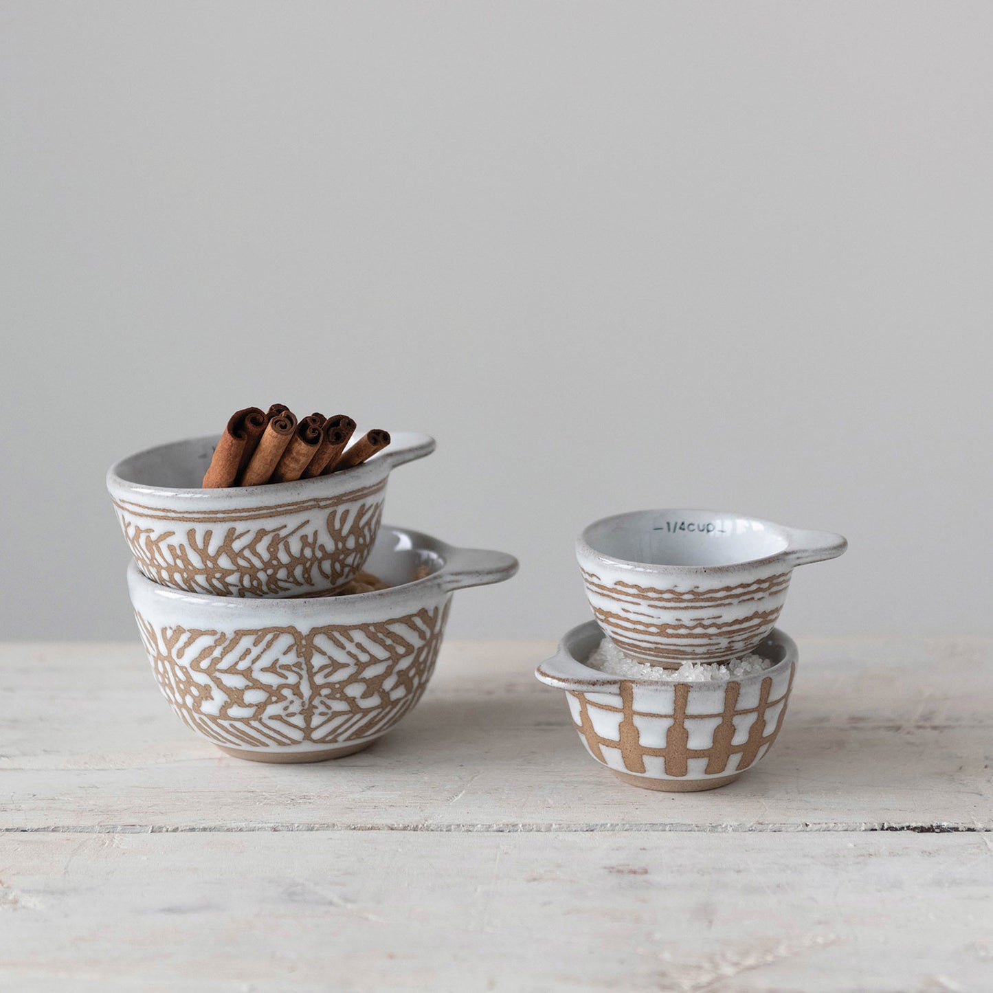 Stoneware Measuring Cups