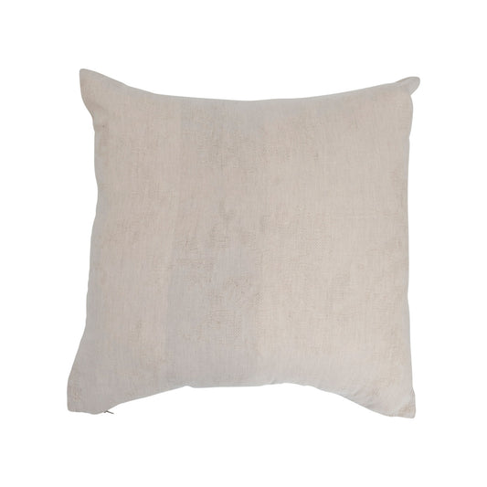 28” Woven Jacquard Pillow