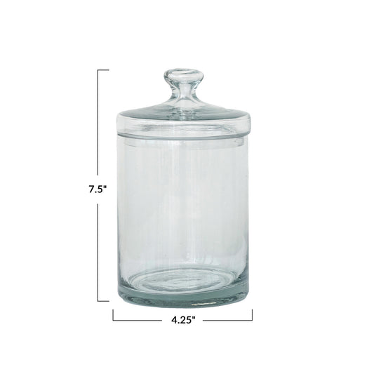 Small Glass Jar with Lid