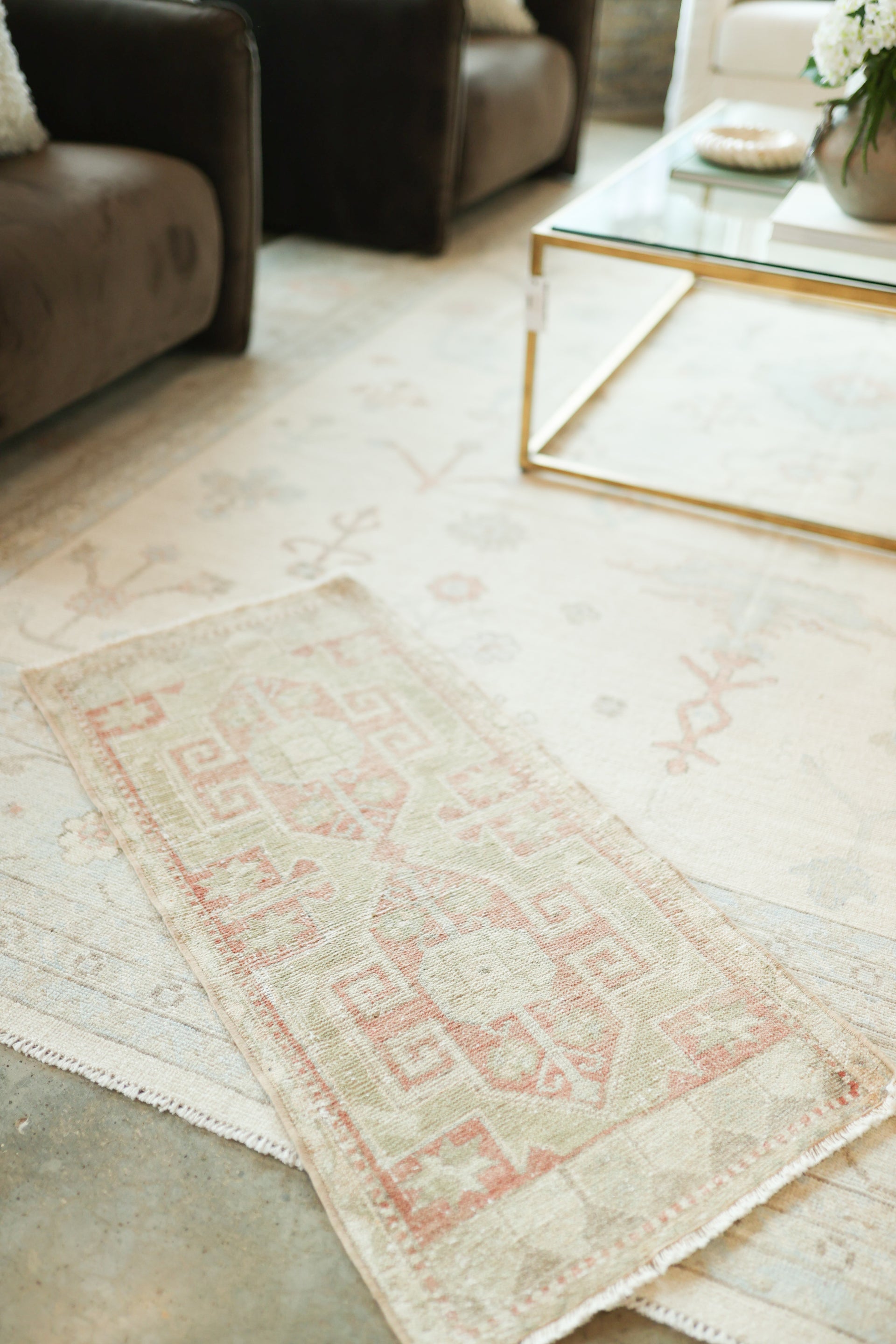 New Mini Vintage Turkish Rug 29