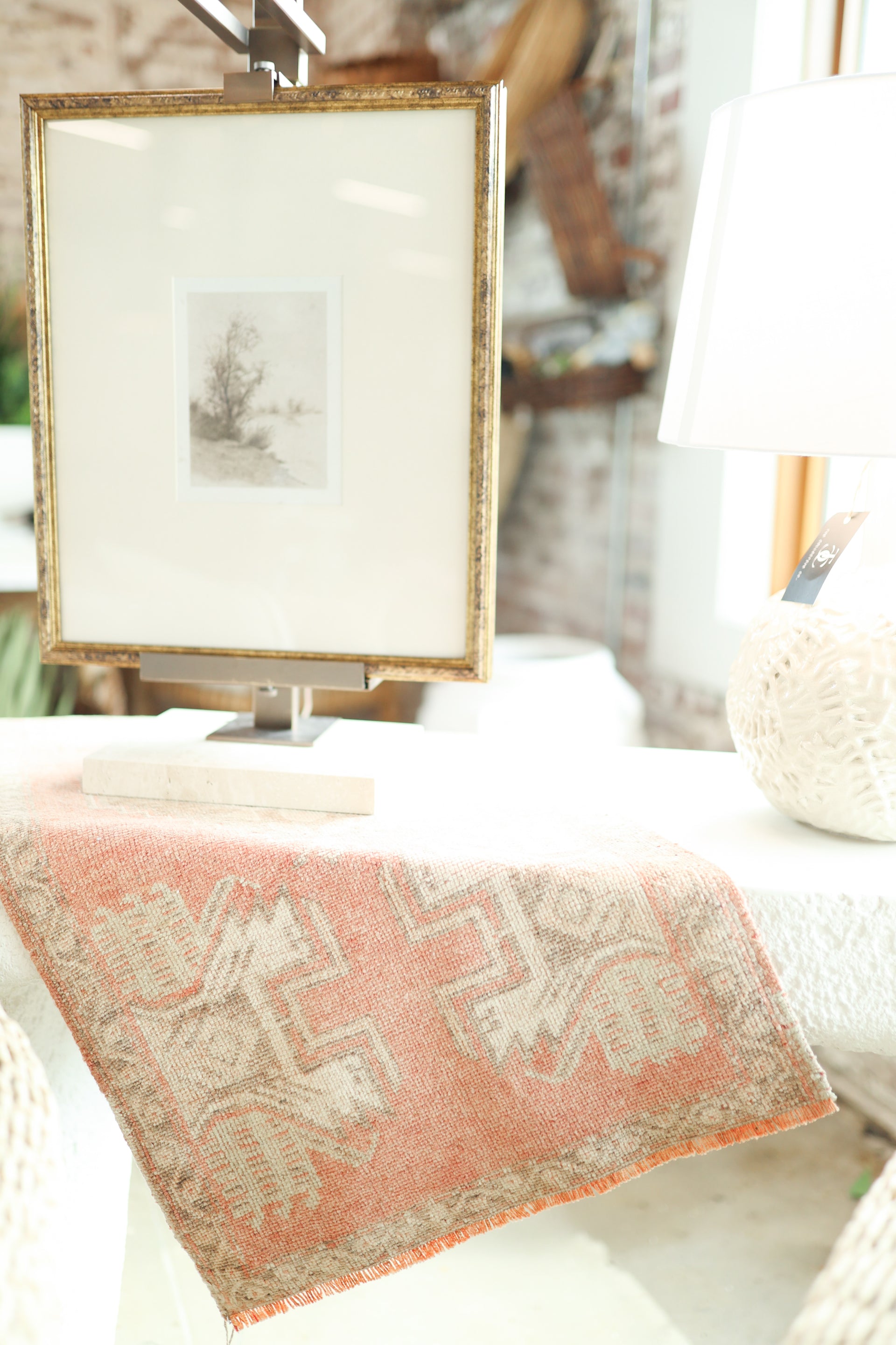 New Mini Vintage Turkish Rug 26