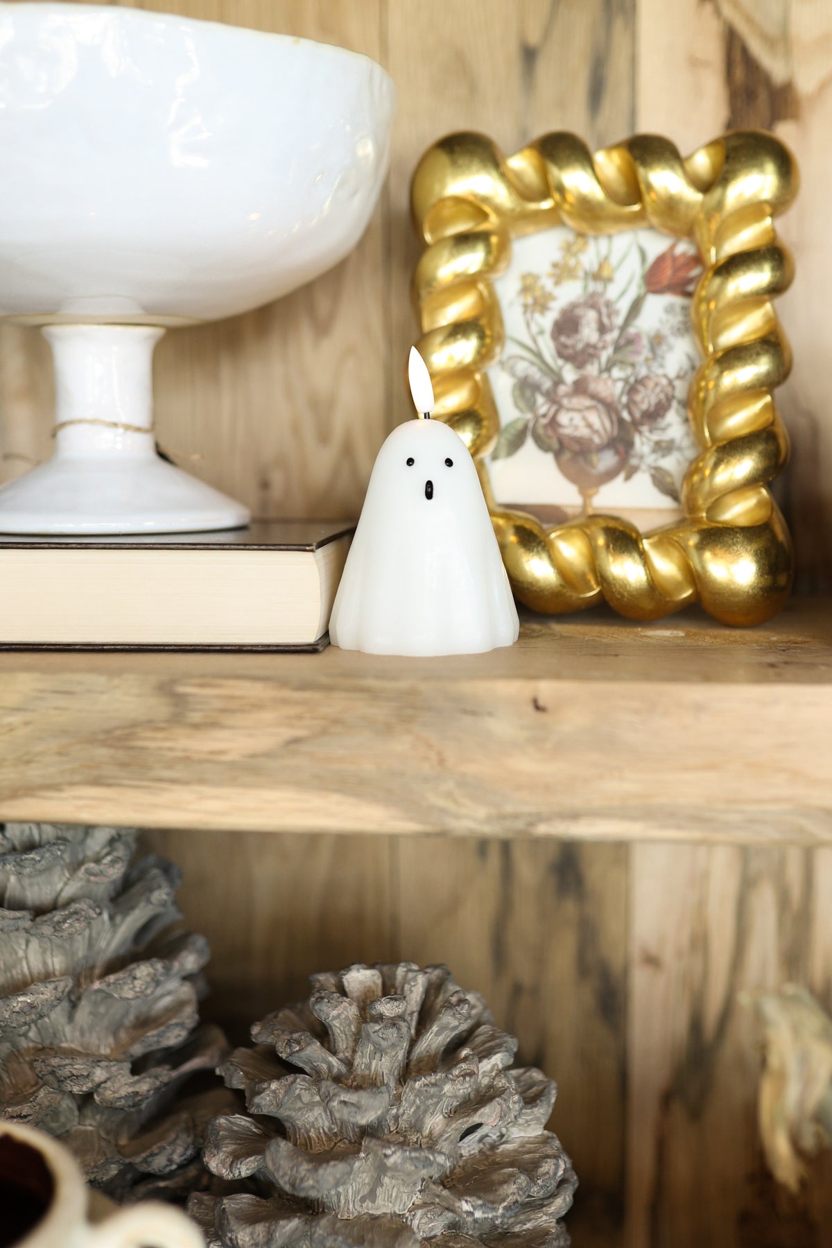 3.5" GHOST 3D FLAME CANDLE