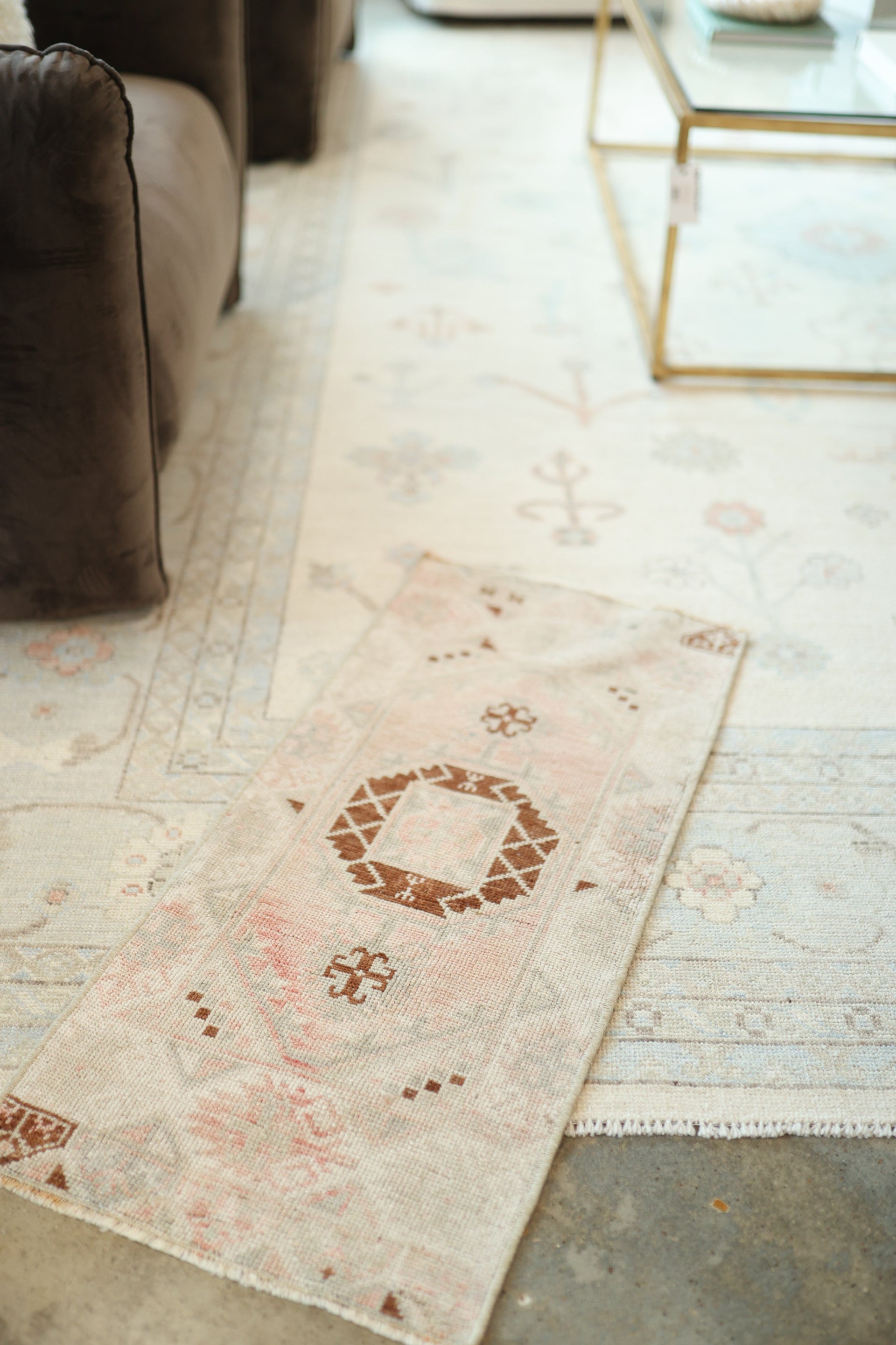 New Mini Vintage Turkish Rug 24