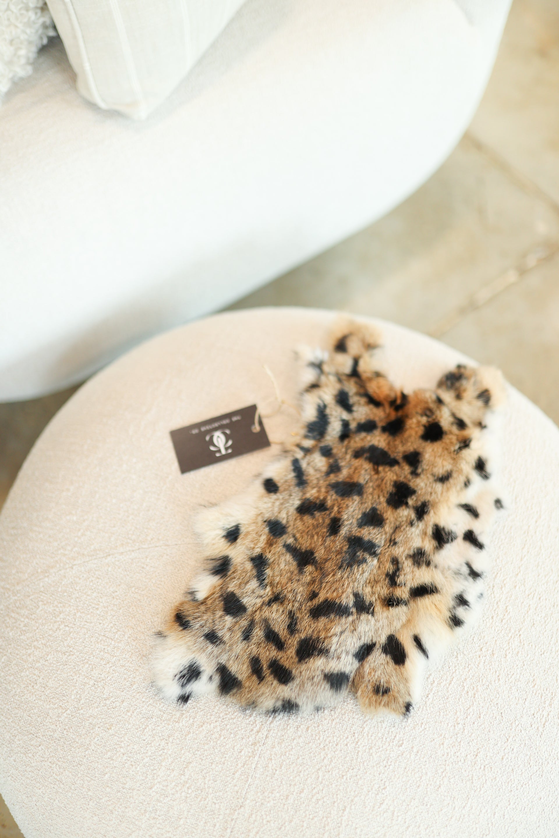 Mini Spotted Rabbit Skin