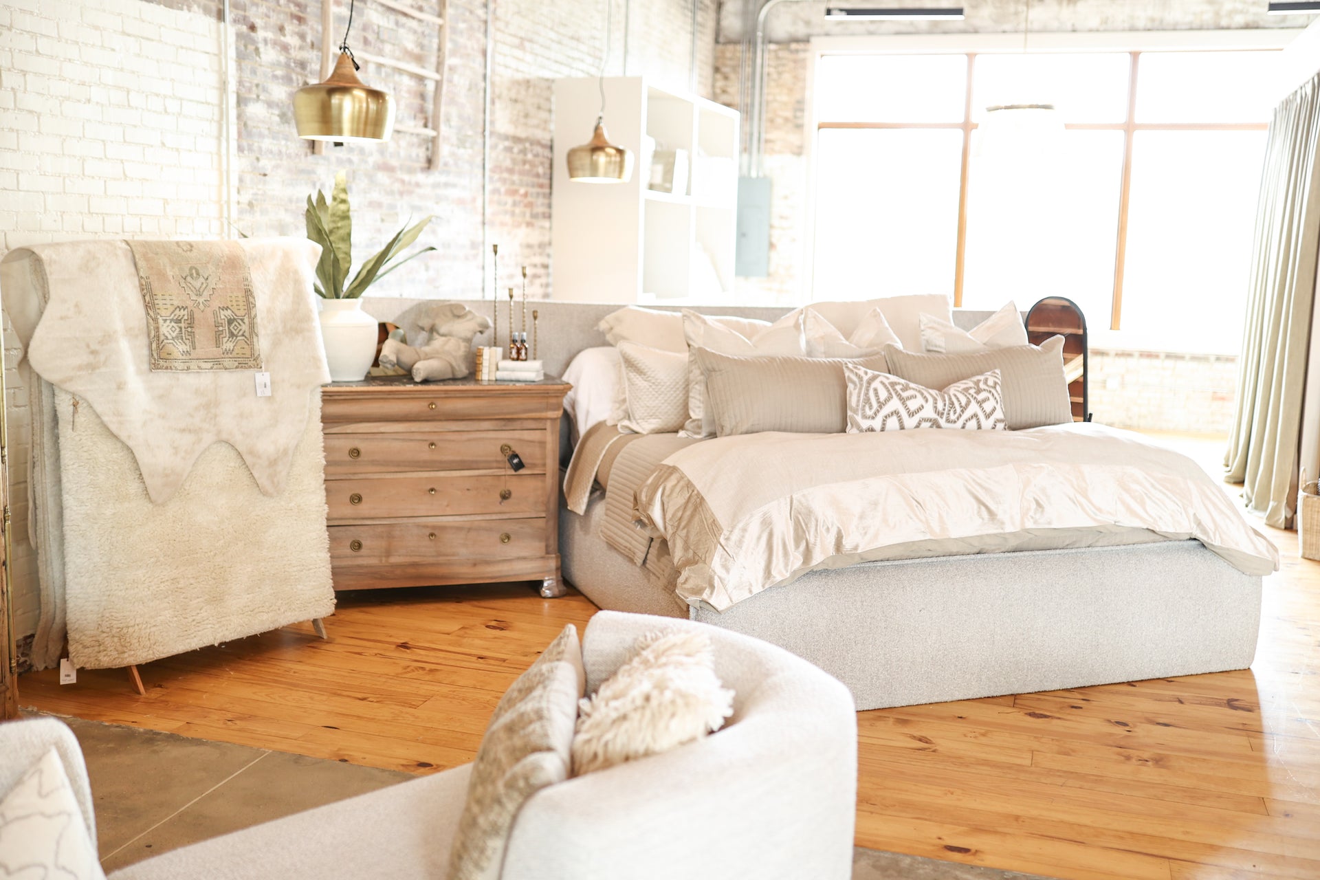 Champagne Velvet Duvet Cover with 3 Euros - King