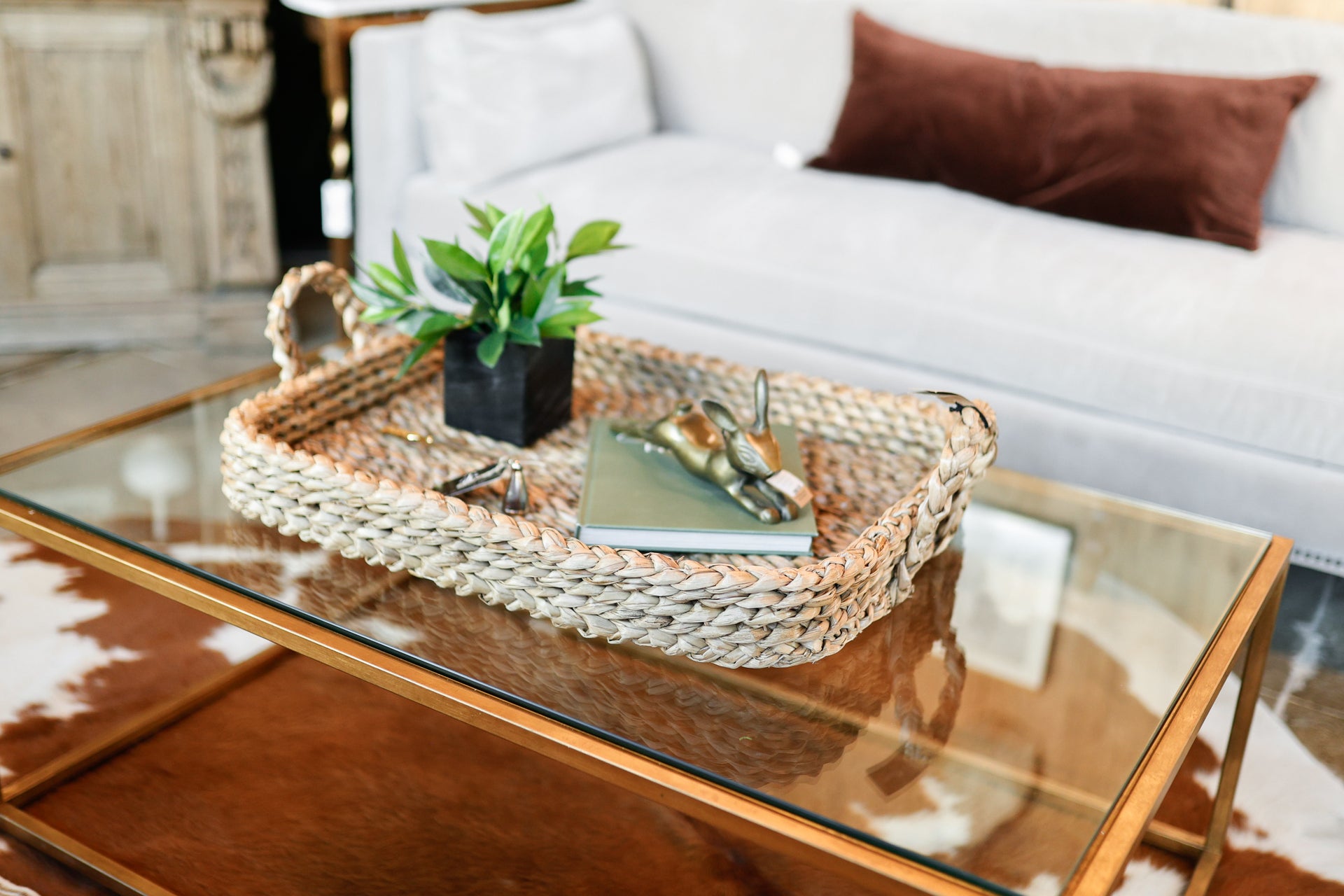 Shikibu Foliage Spray 26", Green