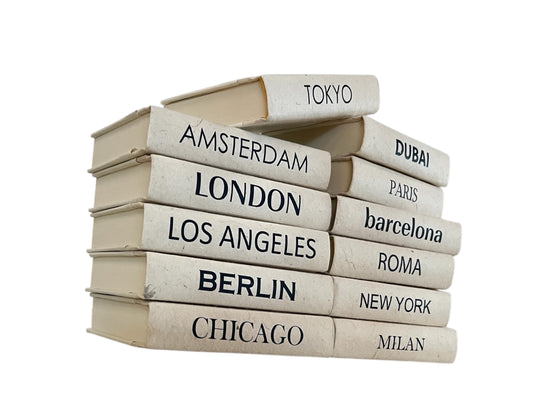 Mini Cities on Cream / Off- White Covers / 5-5.5