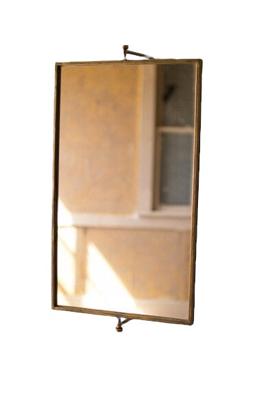 Rectangle Rotating Wall Mirror