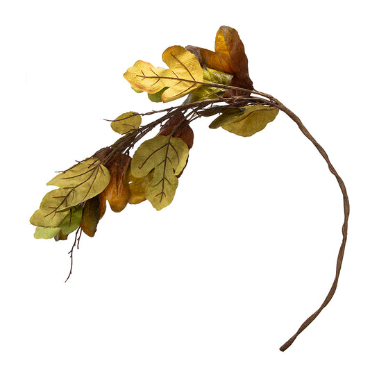 49" Maple Leaf Spray Green /Mustard