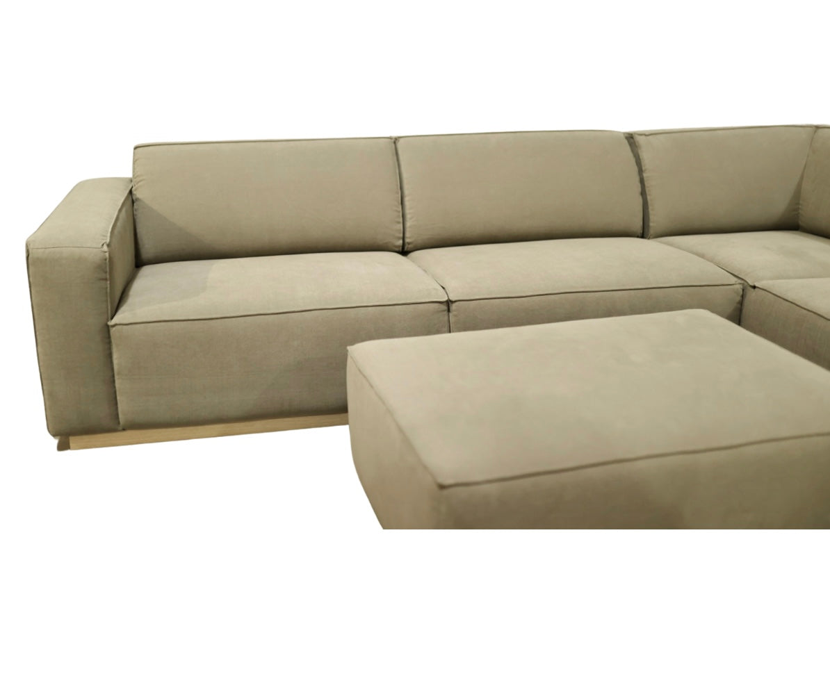 Land Sandstone Aluminum Sectional